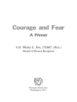 cover image of Courage and Fear